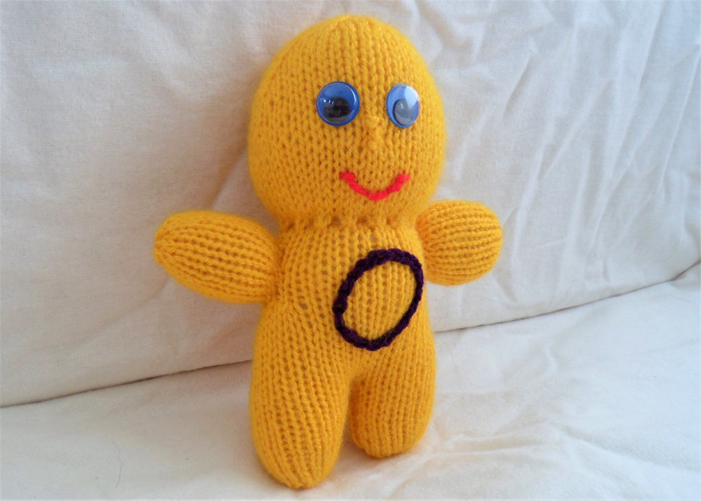 Intersex Knitted Mascot Doll - Tully Crafts