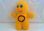 Load image into Gallery viewer, Intersex Knitted Mascot Doll - Tully Crafts
