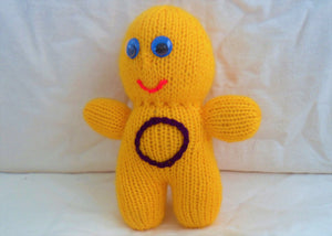 Intersex Knitted Mascot Doll - Tully Crafts