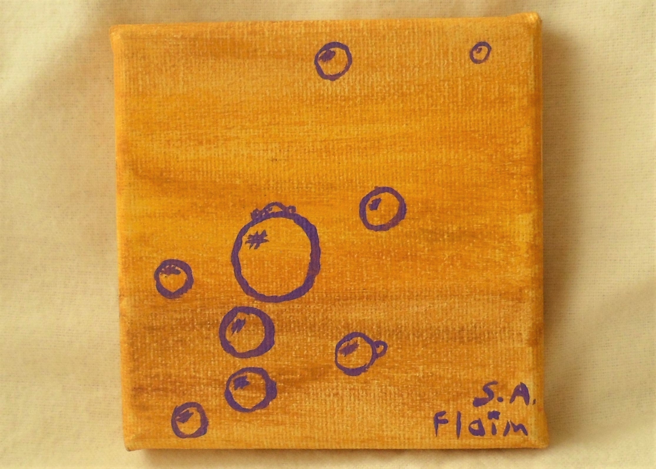 Intersex Inspired Mini Canvas by S.A.Flaim - Tully Crafts