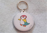 Load image into Gallery viewer, Pan-guin (Pan Penguin) Keyring - Tully Crafts
