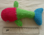 Load image into Gallery viewer, Knitted Poly-sexu-whale Mascot - Tully Crafts
