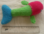 Load image into Gallery viewer, Knitted Poly-sexu-whale Mascot - Tully Crafts
