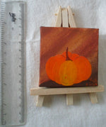 Load image into Gallery viewer, Pumpkin Mini Easel Art by S.A.Flaim - Tully Crafts
