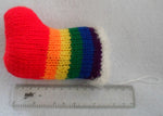Load image into Gallery viewer, Improved Rainbow Stocking Tree Decoration - Tully Crafts
