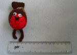 Load image into Gallery viewer, Knitted Robin Decoration - Tully Crafts
