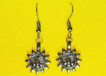 Load image into Gallery viewer, Sun with a Face Earrings - Tully Crafts
