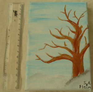 Tree in Winter by S.A.Flaim - Tully Crafts